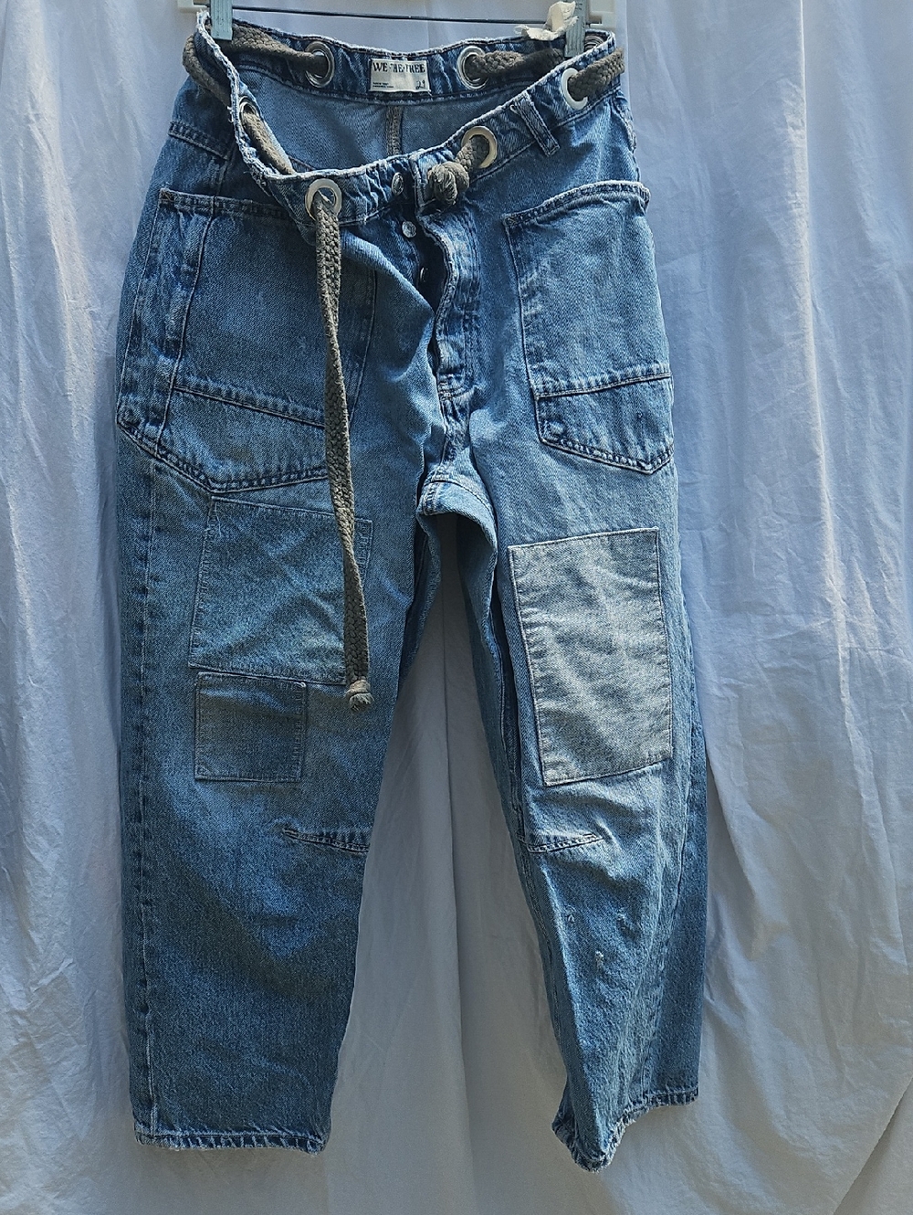 We The Free Moxie Pull-On Barrel Jeans0012